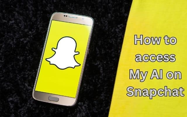 How to access My AI on Snapchat