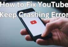 YouTube Keep Crashing Error