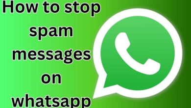 stop spam messages