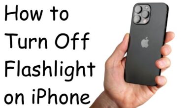 Turn Off Flashlight on iPhone