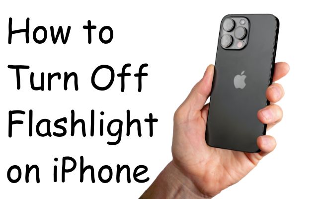 Turn Off Flashlight on iPhone