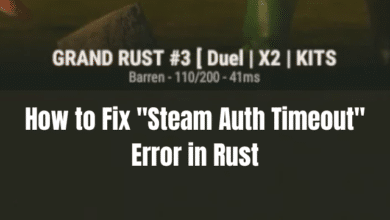 Steam Auth Timeout