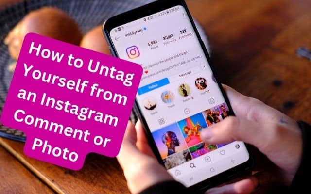 Untag Yourself from an Instagram