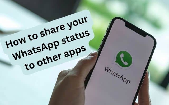 share your WhatsApp status