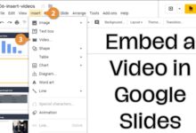 Embed a Video in Google Slides