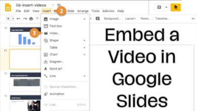 Embed a Video in Google Slides