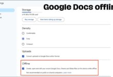 Google Docs offline