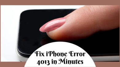 Iphone Error 4013