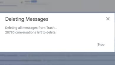 delete bulk messages