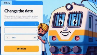 Change Your IRCTC e-Ticket Date