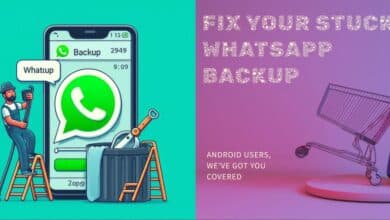 WhatsApp Backup Stuck