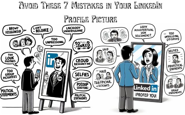 Mistakes in Your LinkedIn Profile Picture