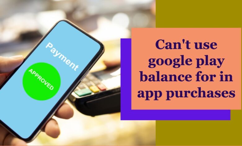 Google Play Balance