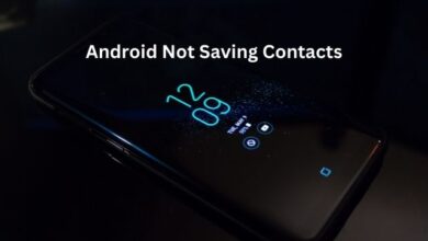 Android Not Saving Contacts