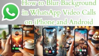 Blur Background in WhatsApp Video Calls