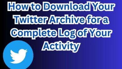 Download Your Twitter Archive