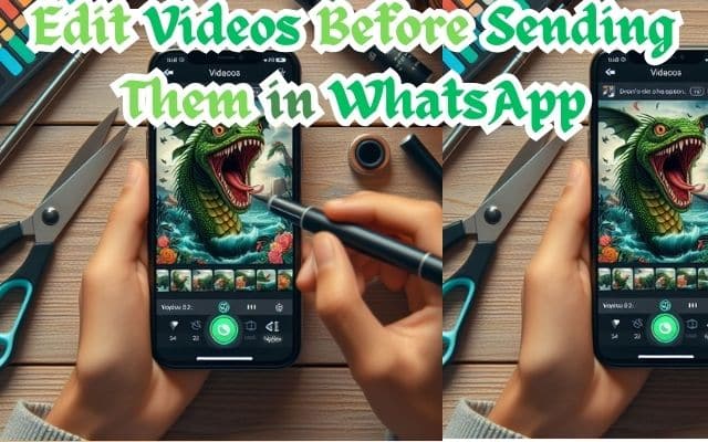 Edit Videos Before Sending Them in WhatsApp