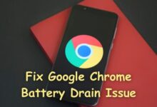 Google Chrome Battery Drain