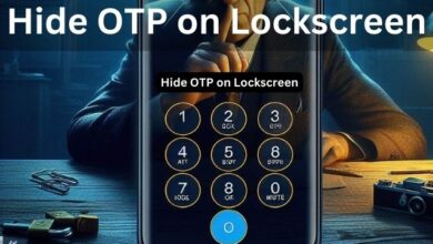 Hide OTP on Lockscreen