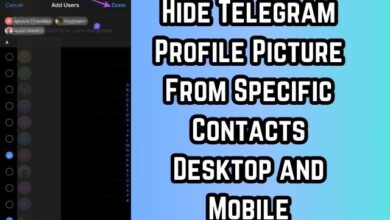 Hide Telegram Profile Picture