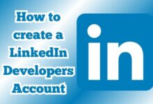 LinkedIn Developers Account