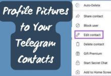 Profile Pictures to Your Telegram Contacts