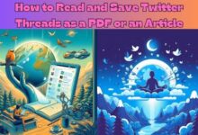 Read and Save Twitter Threads as a PDF