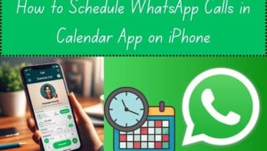 Schedule WhatsApp Calls