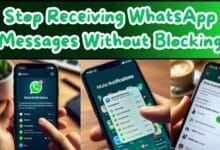Stop Receiving WhatsApp Messages Without Blocking