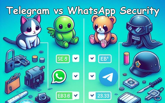 Telegram vs WhatsApp Security