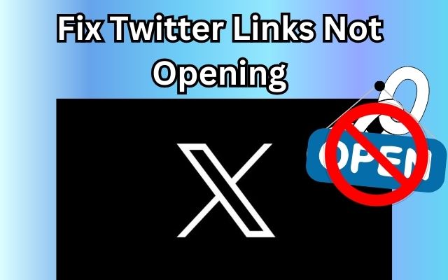 Twitter Links Not Opening