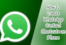 WhatsApp Contact Shortcuts