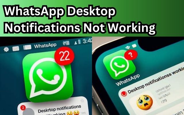 WhatsApp Desktop Notifications Not Working