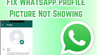 WhatsApp Profile Picture Not Showing