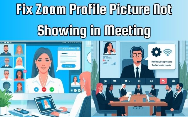 Zoom Profile Picture Not Showing in Meeting