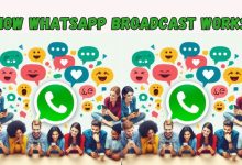 whatsapp broadcast works