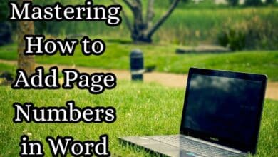 Add Page Numbers