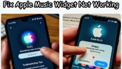 Apple Music Widget Not Working