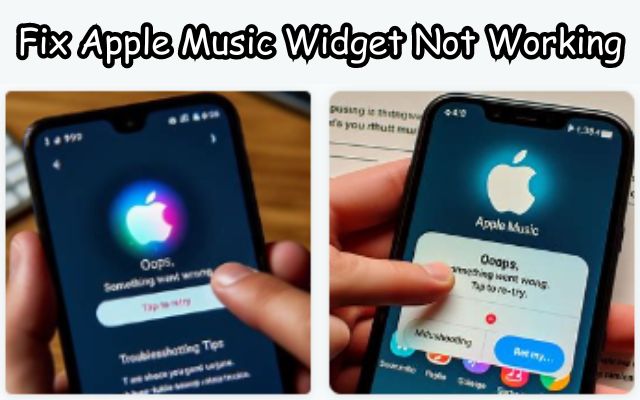 Apple Music Widget Not Working