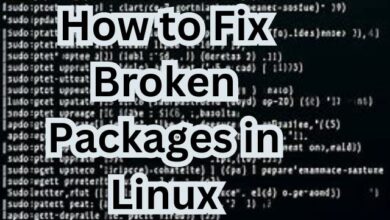 Broken Packages in Linux