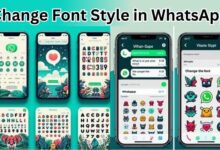 Change Font Style in WhatsApp