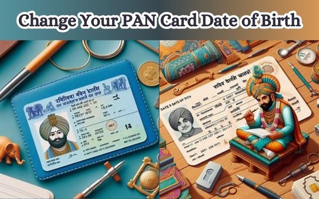 Change Your PAN Card Date of Birth