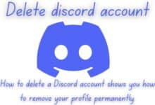 Delete your Discord Account
