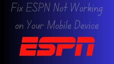 ESPN Not Working