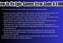 Epic Games Error Code