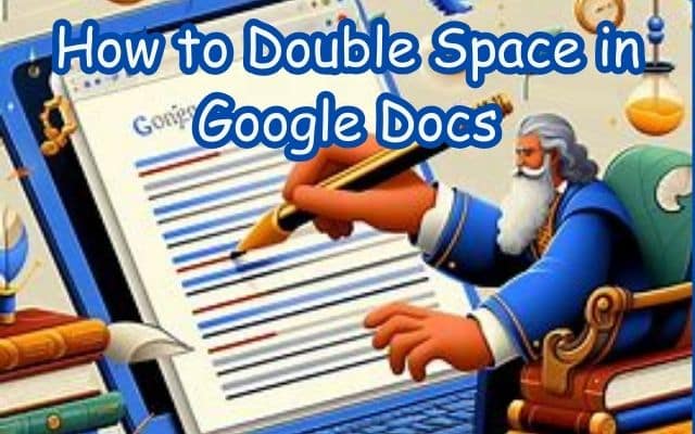 Double Space in Google Docs