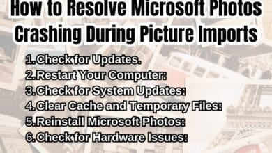 Microsoft Photos Crashes