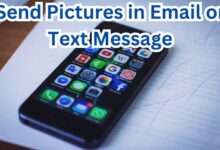 Send Pictures in Email or Text Message