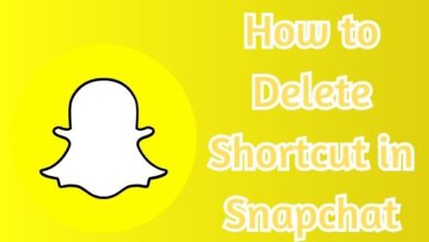 How to Delete Shortcut in Snapchat