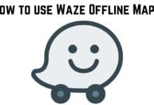 How to use Waze Offline Maps
